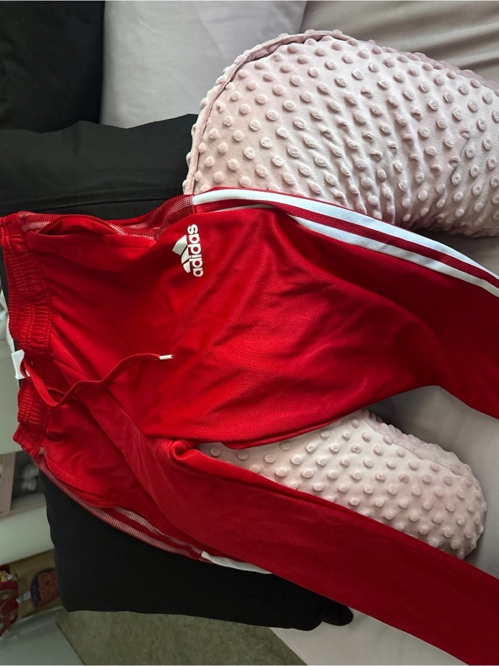adidas Red Athletic Track Pants